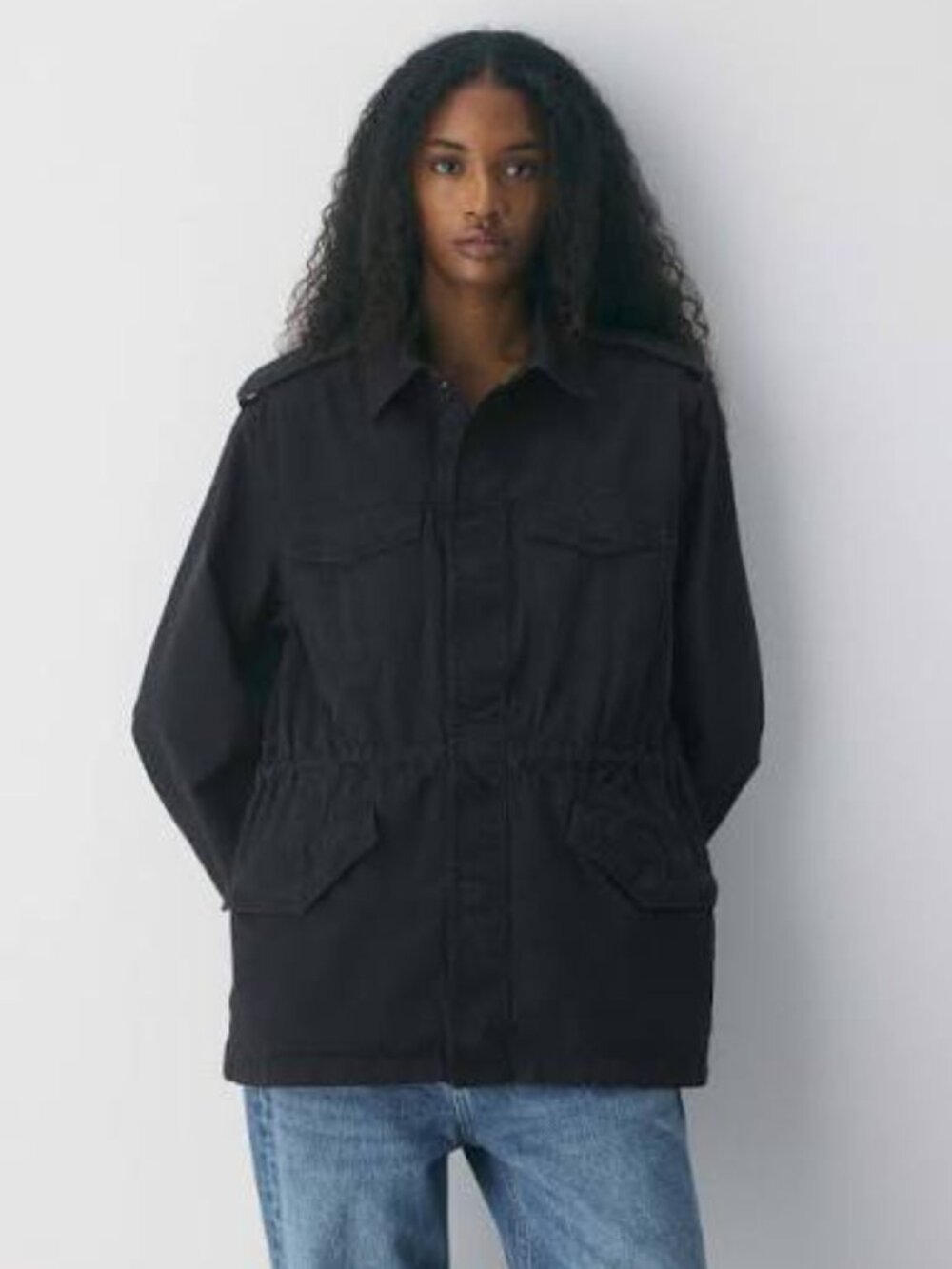 NWT - TNA Aritzia Black Modulator Jacket, Size Small